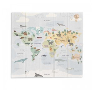 Alfombra de juegos fancy 180 x 200 cm mundi MS