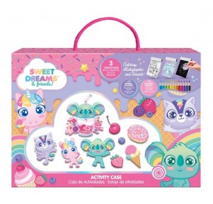 Maletín Actividades Pegatinas Burbuja Sweet Dreams