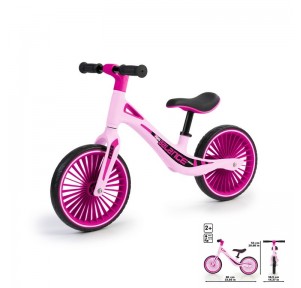 Bicicleta Balance Bike Rosa Feber