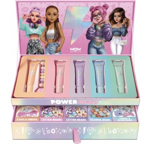 WOW Set Brillos Labiales con Charms Diy