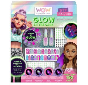 WOW Set Manicura Brillo Oscuridad