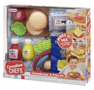 Creative Chefs Kit Hamburguesa Little Tikes