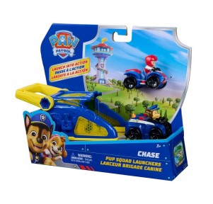 Paw Patrol Vehículo Pup Squad Launcher Chase