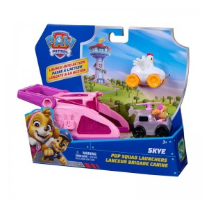 Paw Patrol Vehículo Pup Squad Launcher Skye