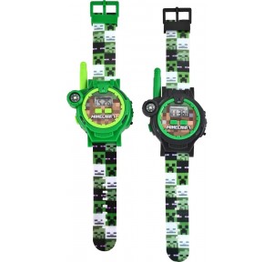 Walkie Talkie Reloj 2 en 1 Minecraft