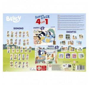 Superpack 4 en 1 Bluey