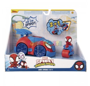 Spidey Vehículo Web Strike 2 en 1