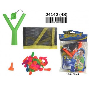 Tirachinas con 36 Globos Agua