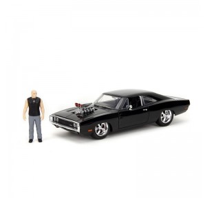 Fast And Furious Coche Dodge 1:24 + Figura Toreto