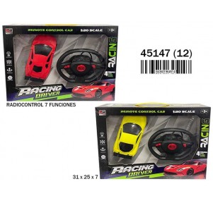 Coche R/C Deportivo Mando Volante Surtido