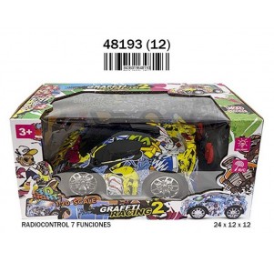 Coche R/C Grotesco Graffity Racing 2 con luz