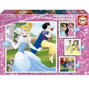 Puzzle Progresivo Princesas Disney