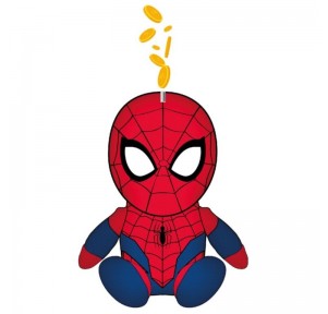 Hucha Peluche Spiderman 20cm