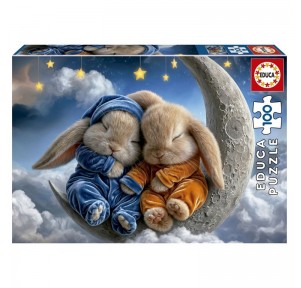 Puzzle 100 Sueños de Conejitos