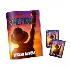 One Piece Álbum Starter Pack + 2 Sobres