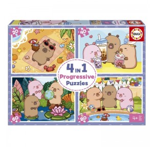 Multi 4 Capybaras Capyfun