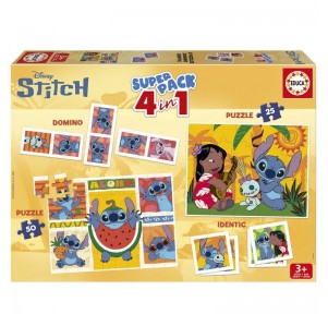 Superpack 4 en 1 Stitch
