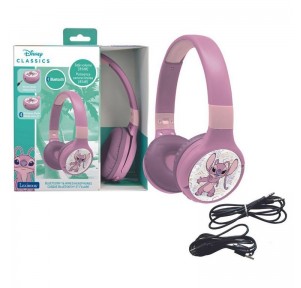 Auriculares Bluetooth Plegables Stitch Angel