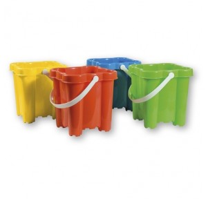 Cubo Playa Rodos 18cm Unicolor Surtido