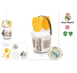 Real Madrid Conjunto Cubo Playa + Pelota