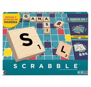 Juego Scrabble Core Wood