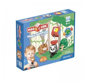 Geomag Magicube Stacking Jungla 8 piezas