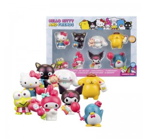 Hello Kitty Set 8 Figuras
