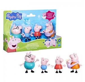 Peppa Pig Familia 5 Figuras