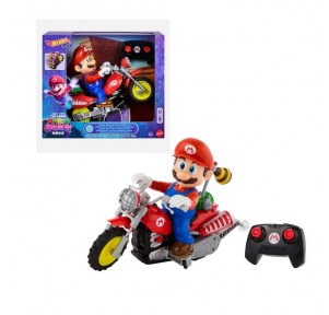 Hot Wheels Mario Motocicleta R/C