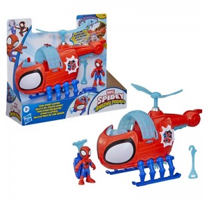 Spidey Recuewebs Helicóptero