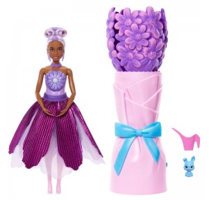 Barbie Petal Pop Muñeca Margarita Lila