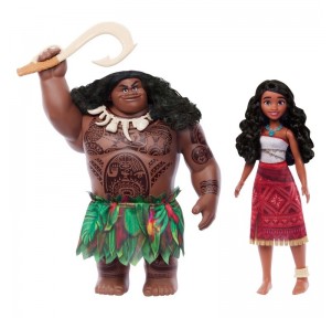 Vaiana 2 Pack 2 Muñecos Vaiana y Maui