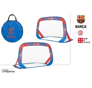 Set 2 Porterías Pop Up FC Barcelona