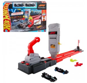 Hot Wheels Racing F1 Reto Parrilla de Salida