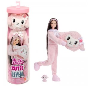 Barbie Cutie Reveal Lazos Dulces Muñeca Ovejita