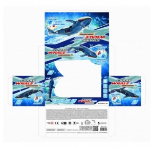 Ballena Azul Submarina RC 20 cm - USB