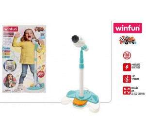 Micrófono Escenario Karaoke Winfun