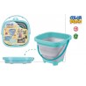 Color Beach  Cubo de Playa Plegable