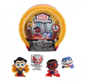Doorables Marvel Action Peek 4 Figuras