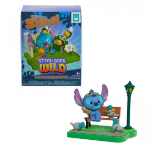 Stitch Goes Wild Figura Escenario Coleccionable