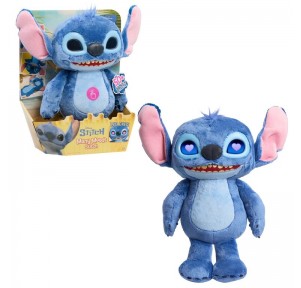 Stitch Peluche Emotive Eyes Feature
