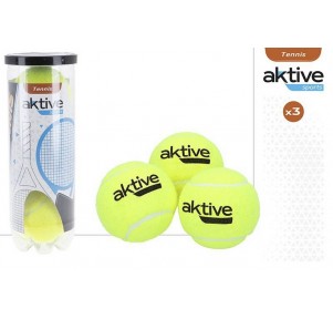 Bote 3 Pelota Tenis Aktive