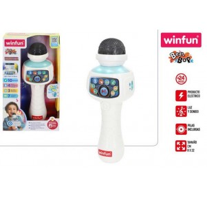 Micrófono Karaoke Beat Bot Winfun