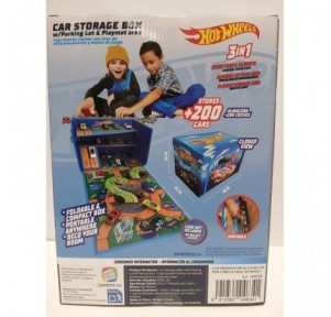 Hot Wheels Caja Organizadora Pista y área Juego
