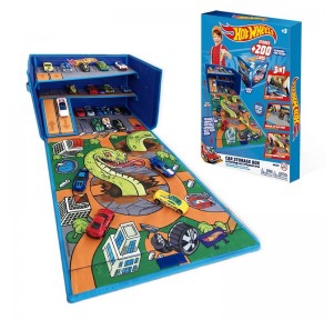 Hot Wheels Caja Organizadora Pista y área Juego