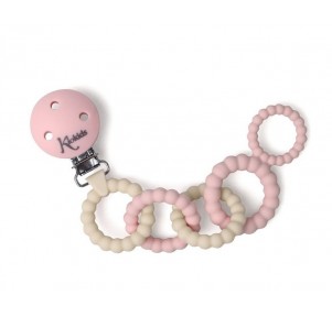 Sujetachupetes clip silicona Kiokids