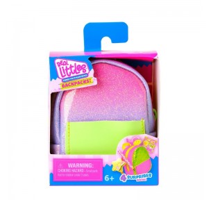 Real Littles Mochila Neón