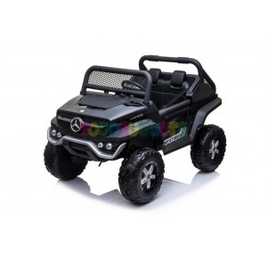 Coche Mercedes Benz Unimog Negro 12V