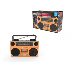 Altavoz Retro Bommbox con Radio Idance