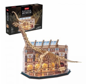 Puzzle 3D LED Brachiosaurio